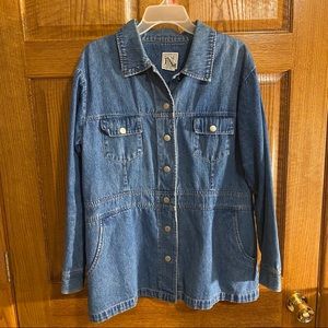 Field Gear Denim long sleeve jacket large